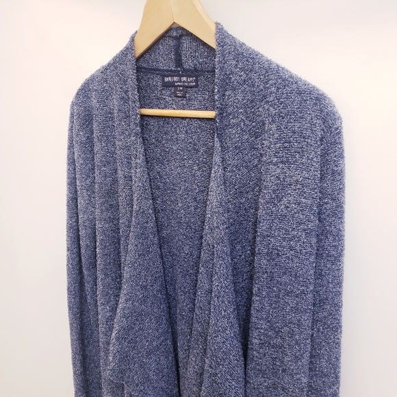 Barefoot Dream CozyChic Lite Calypso Wrap Cardigan, Slate Blue,  Size S/M - Picture 3 of 6